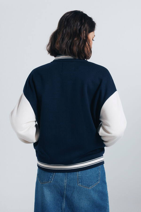 Springfield Jaqueta de beisebol Bear azul
