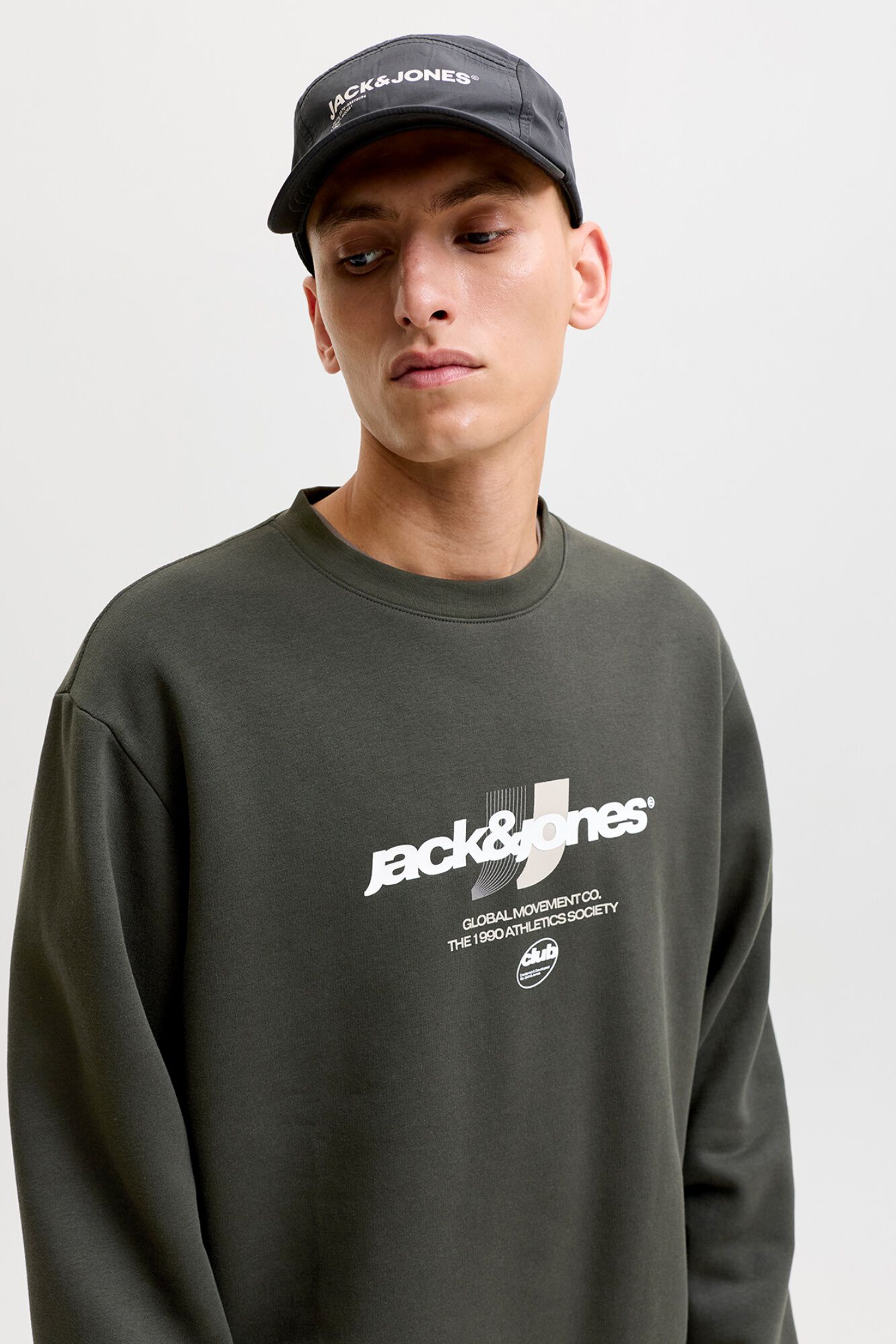 Jack & Jones Sweatshirt relaxed estampada