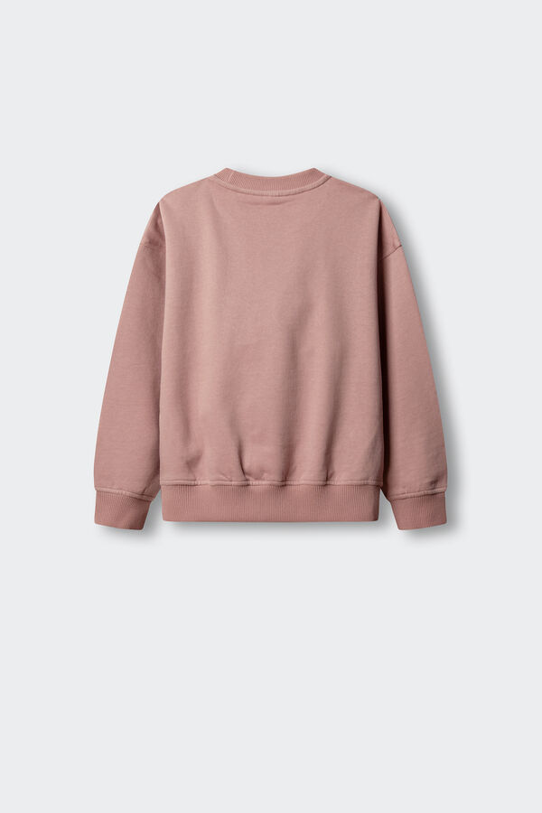 Springfield Kids Sweatshirt urso league menina rosa