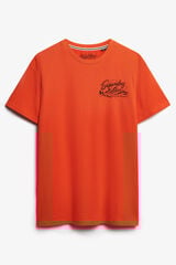 Superdry T-shirt descontraída e despojada para atividades ao ar livre vermelho