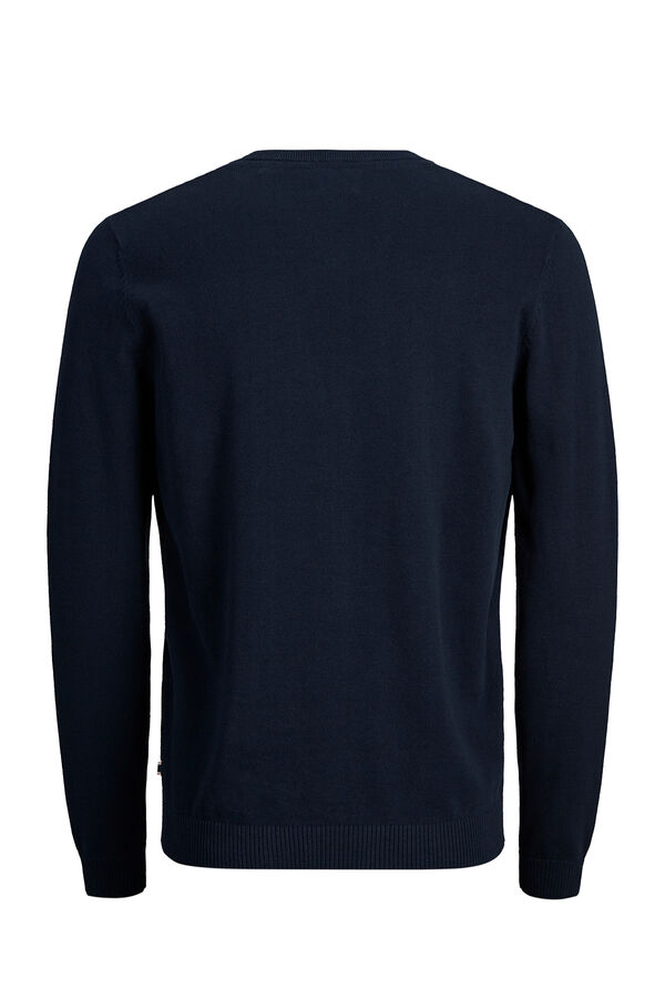 Jack & Jones Camisola de gola em bico azul