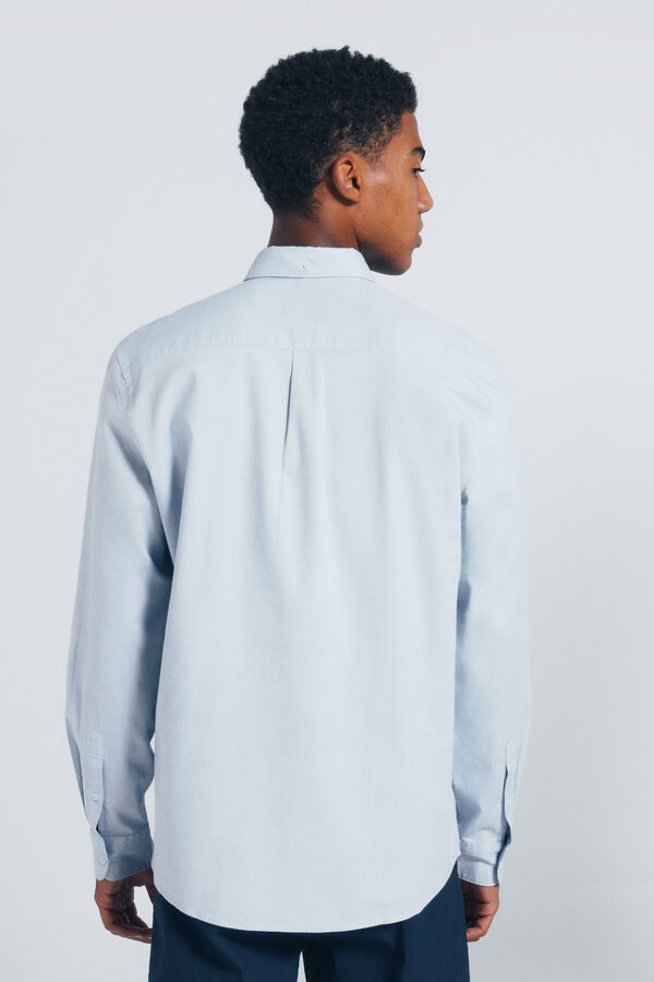 Springfield Textured shirt blue
