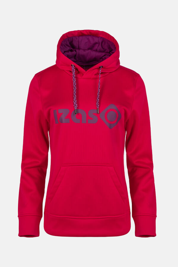 Izas Sudadera con capucha fucsia