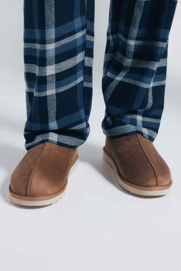 Springfield Chinelo de tamanco cru