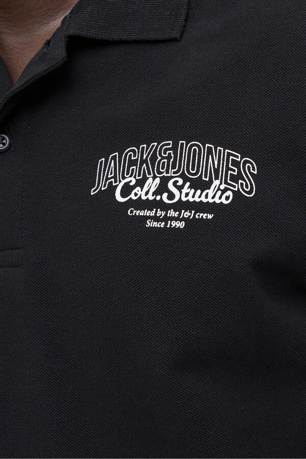 Jack & Jones Polo regular fit negro