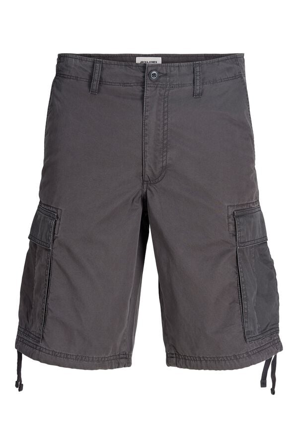 Jack & Jones Bermuda cargo relaxed fit cinzento
