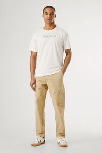 Pepe Jeans  Calça cargo regular feita de tecido leve.