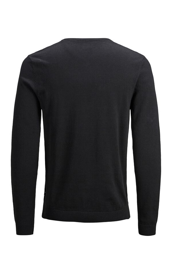 Jack & Jones Camisola de gola em bico preto