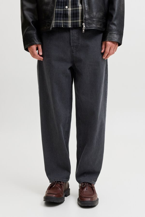 Jack & Jones Jeans loose 5 bolsos preto