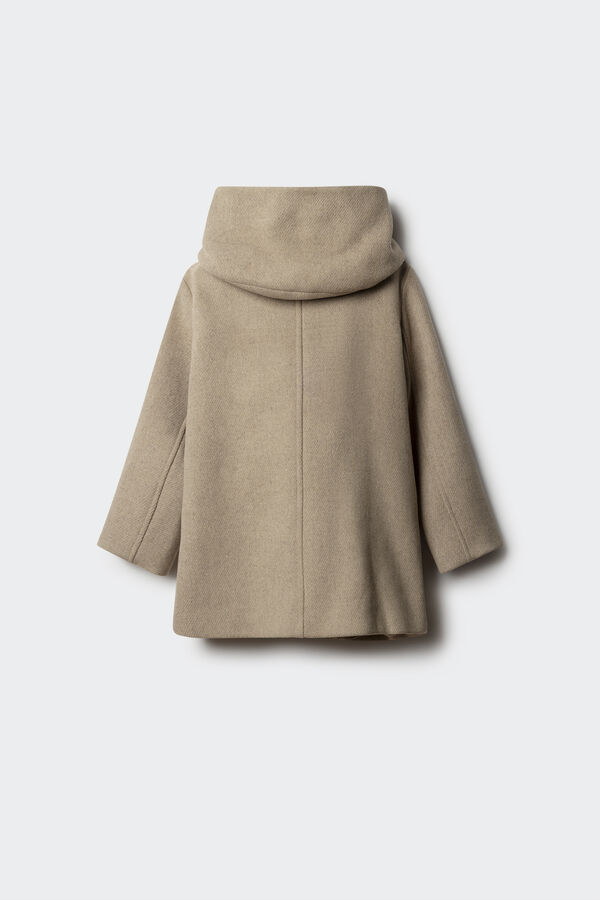 Springfield Kids Sobretudo de tecido trespassado para menina cru