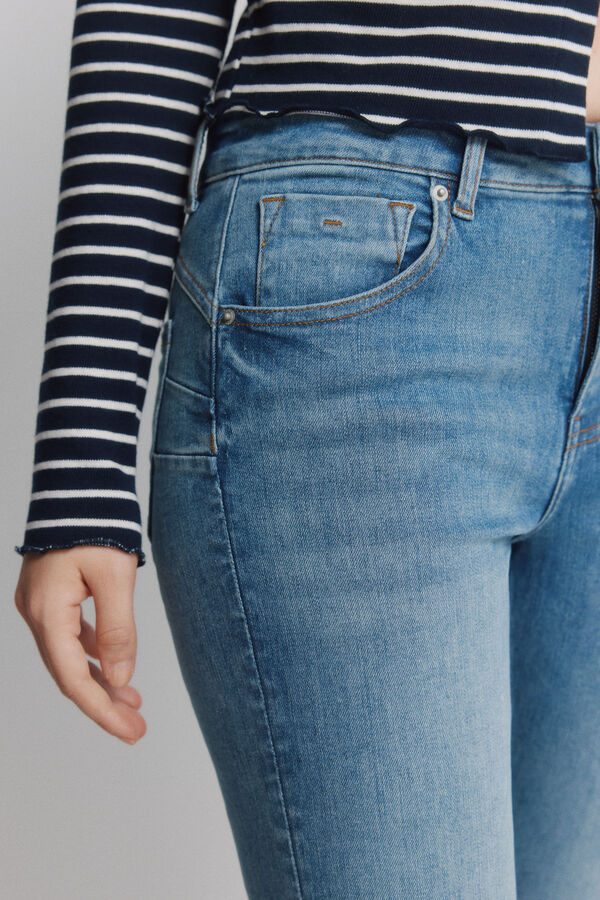 Springfield Push-up jeans blue