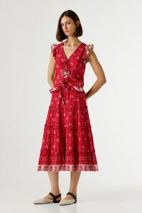 Pepe Jeans Saia comprida com el&aacute;sticos