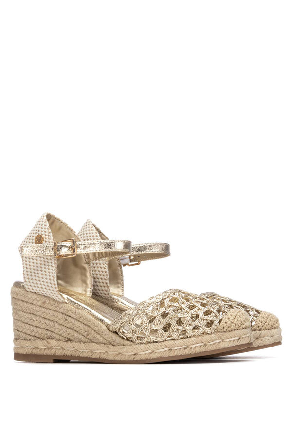 XTI Alpercata Cunha Entran&ccedil;ado Metalizado estampado