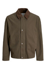 Jack & Jones PLUS Blusão clássica castanho