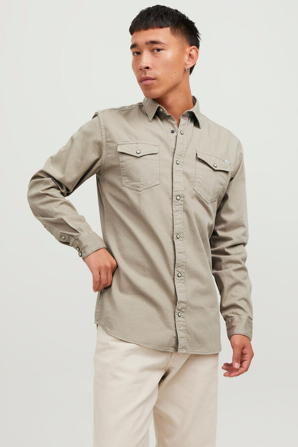 Jack & Jones Camisa jeans azul