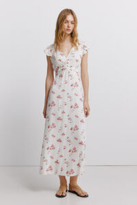 Springfield Vestido plissado sob o peito