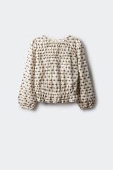 Springfield Kids Blusa de manga comprida para menina branco