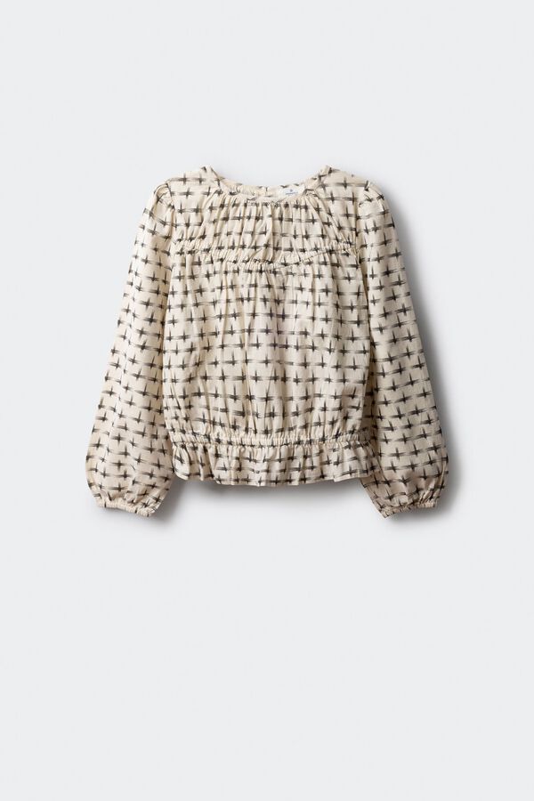 Springfield Kids Blusa de manga comprida para menina branco