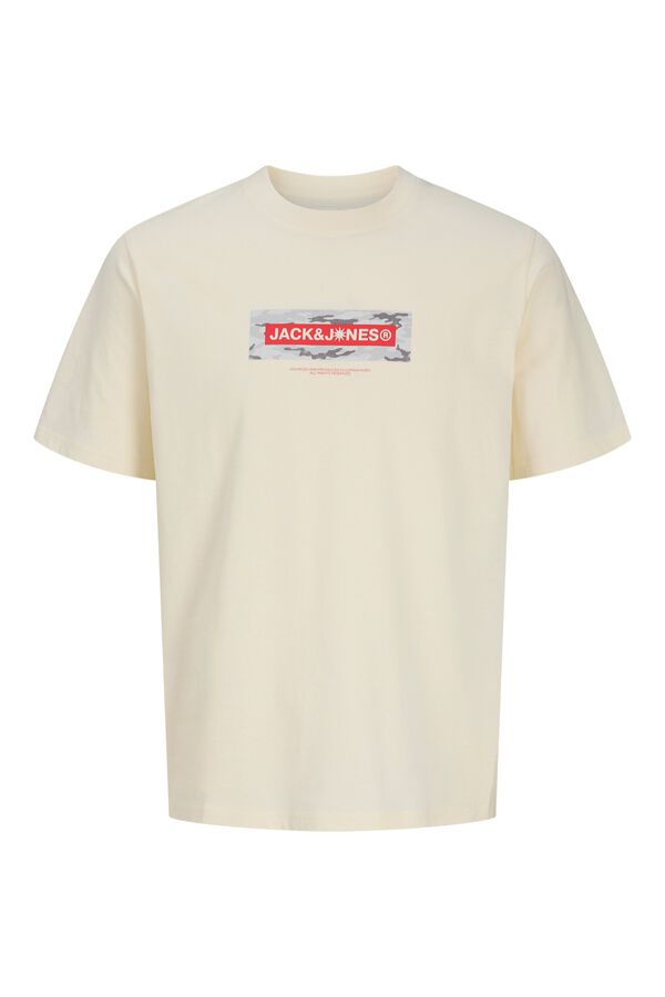 Jack & Jones T-shirt regular fit logo estampado