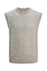 Jack & Jones Chaleco punto regular fit gris