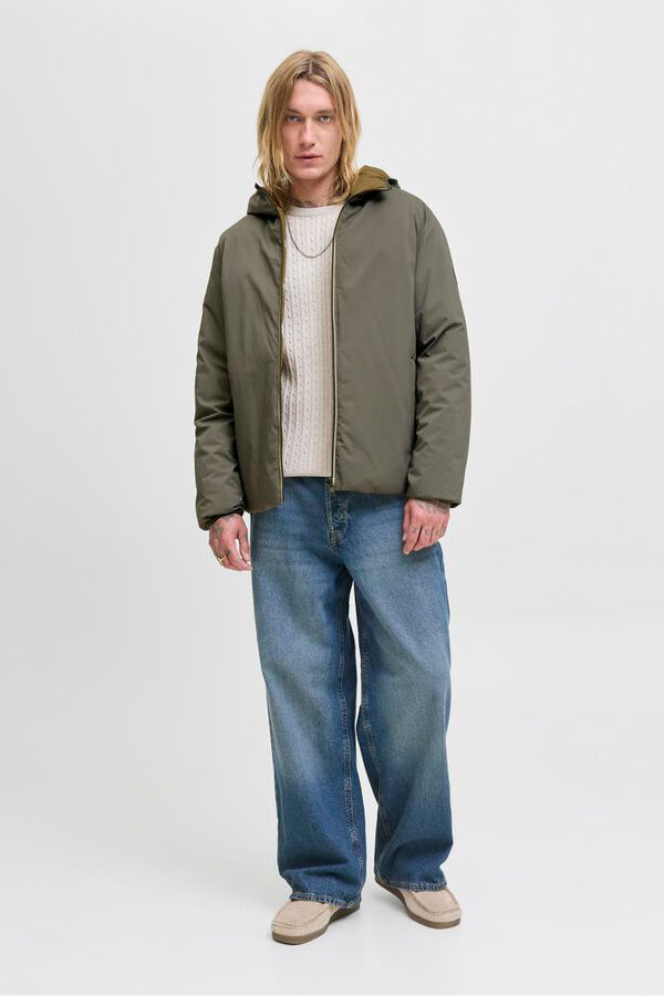 Jack & Jones Casaco reversível  verde