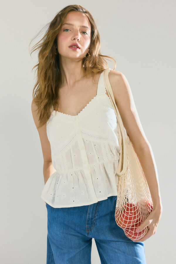 High Spirits Blusa Alba branco