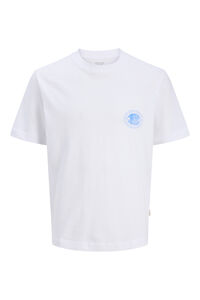 Jack & Jones T-shirt manga curta em algod&atilde;o