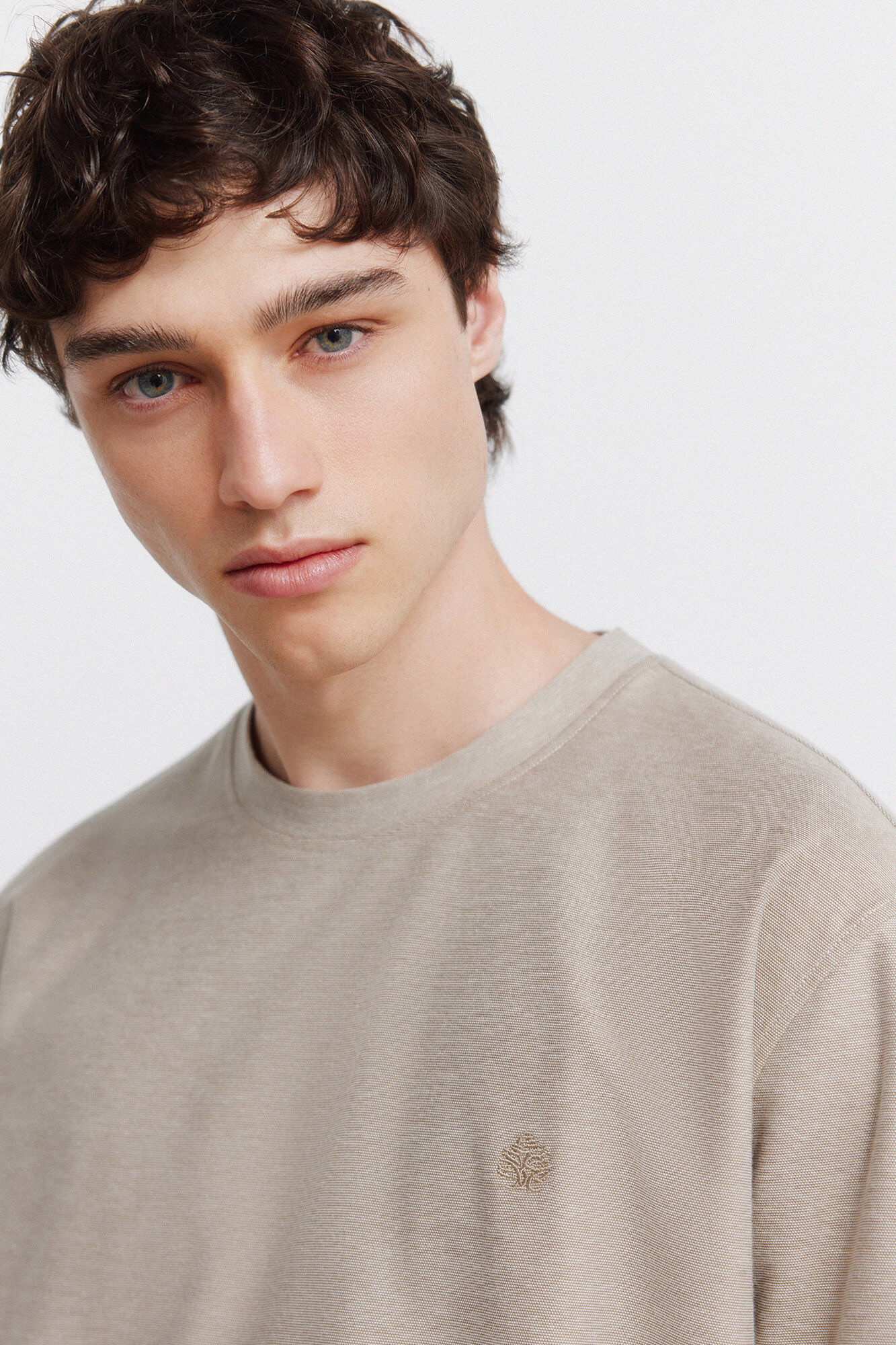 Springfield T-shirt em oxford