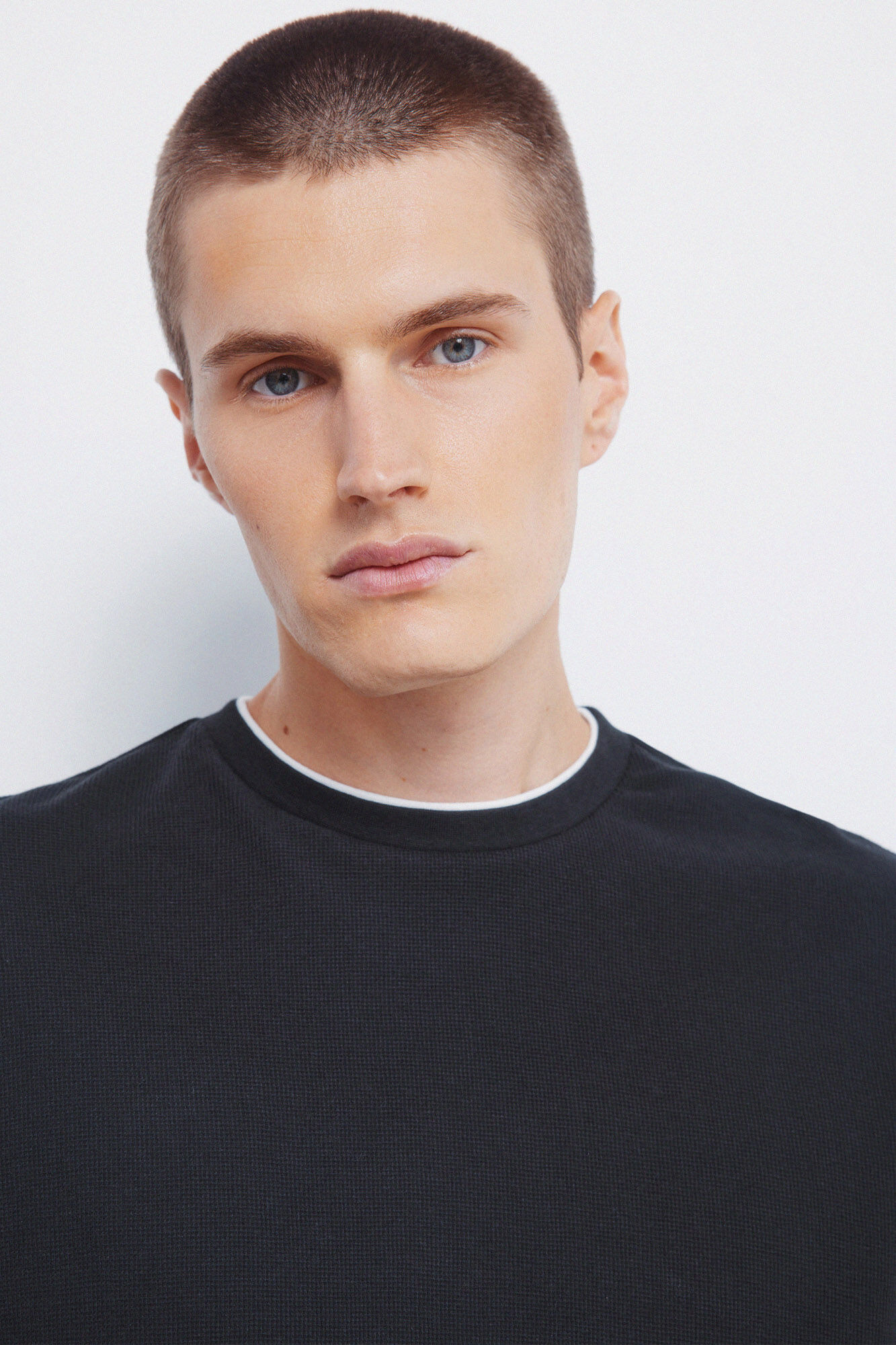 Springfield Camiseta com tecido dupla waffle