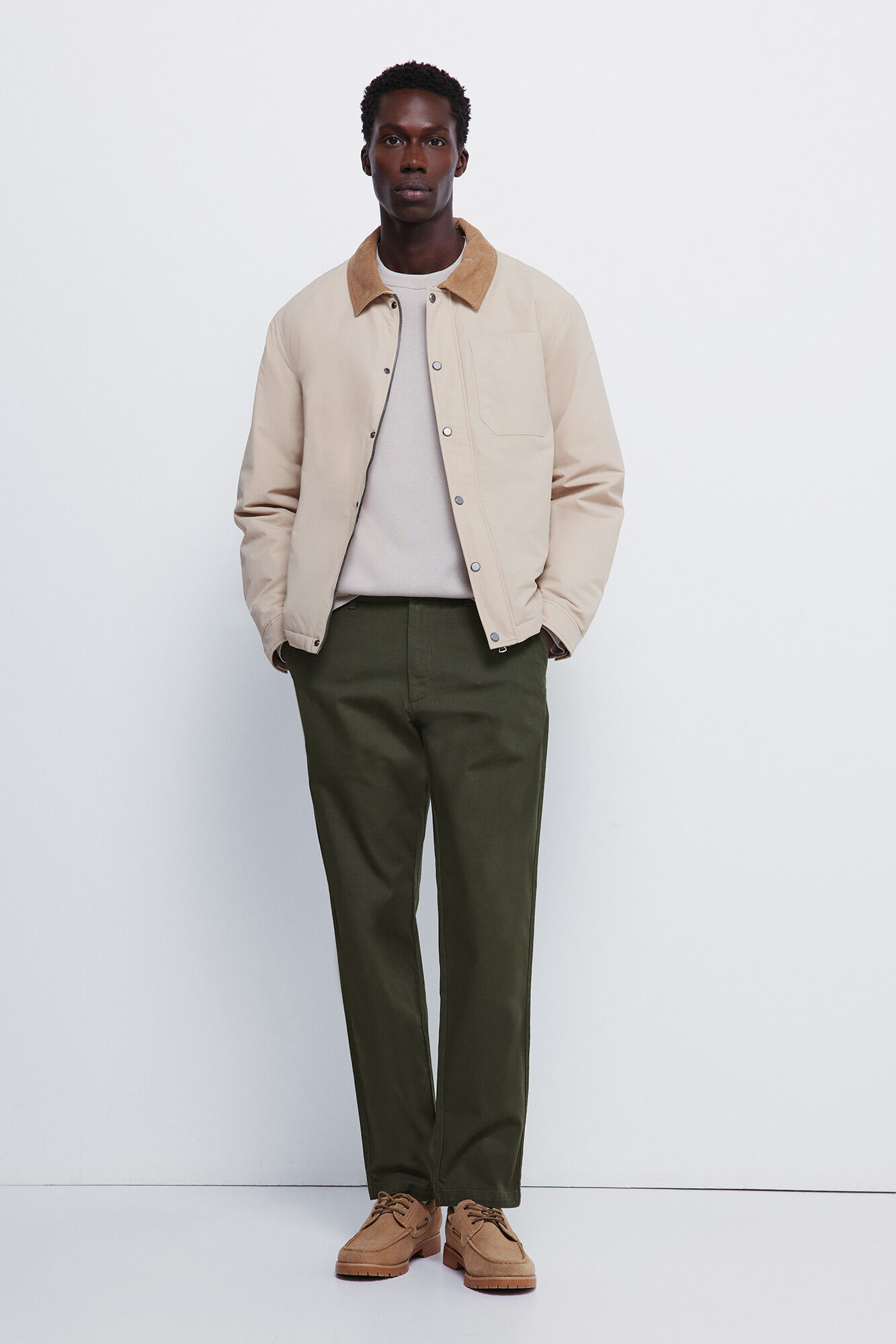 Springfield Pantal&oacute;n chino dobby comfort fit