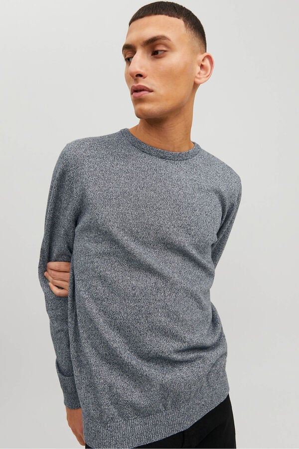 Jack & Jones Camisola de ajuste regular cinzento