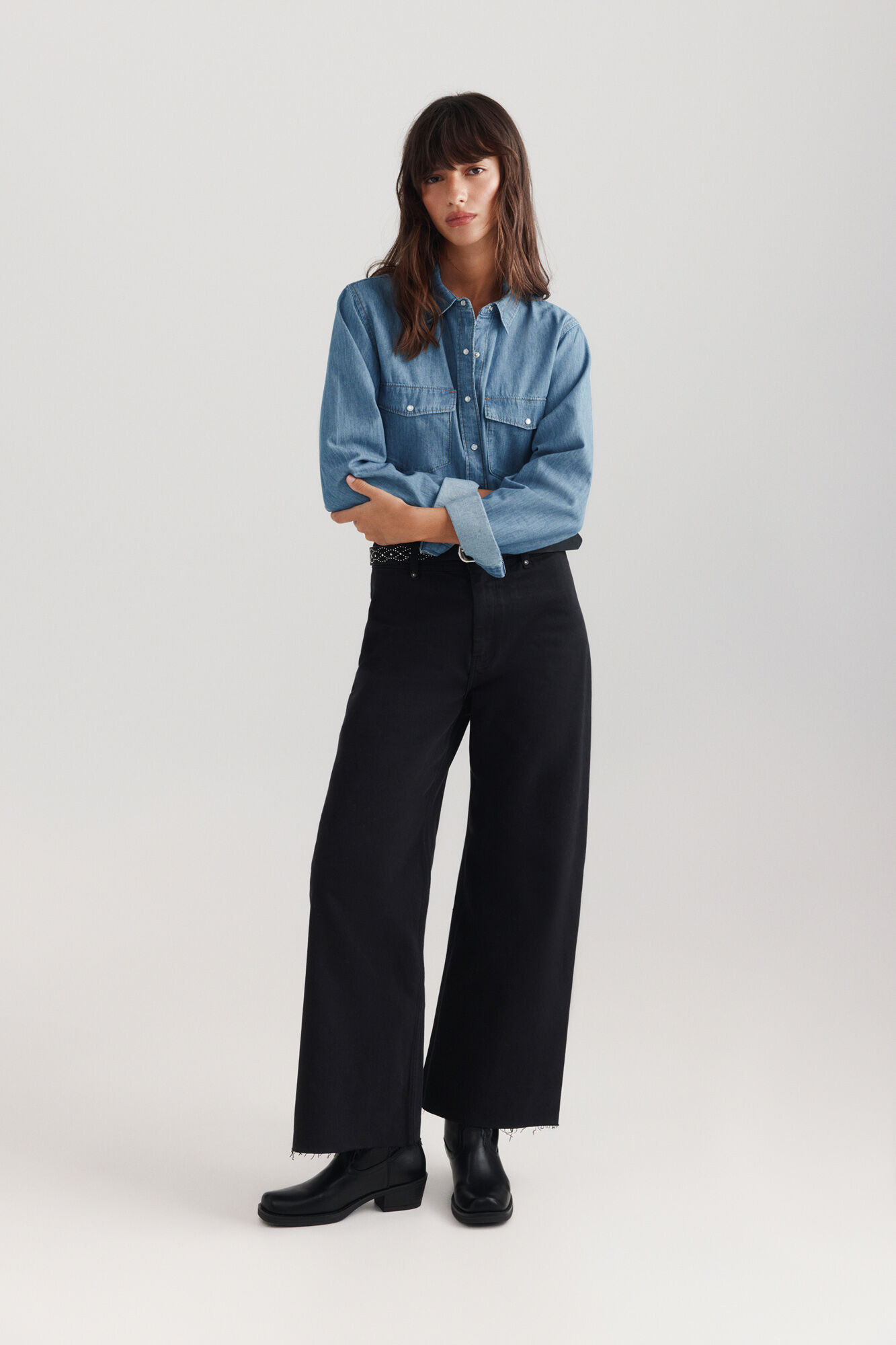 Springfield Jeans sailor cintura alta cor