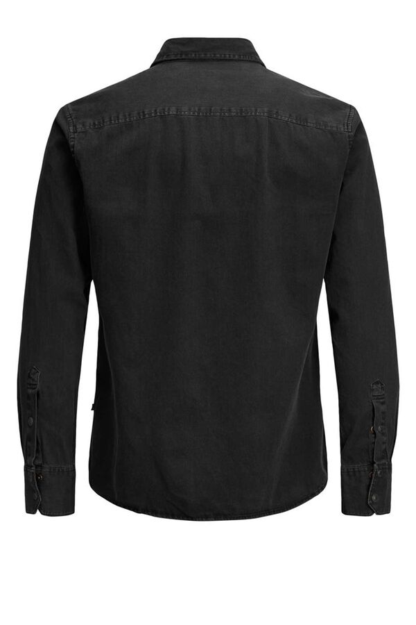 Jack & Jones Regular fit denim shirt black