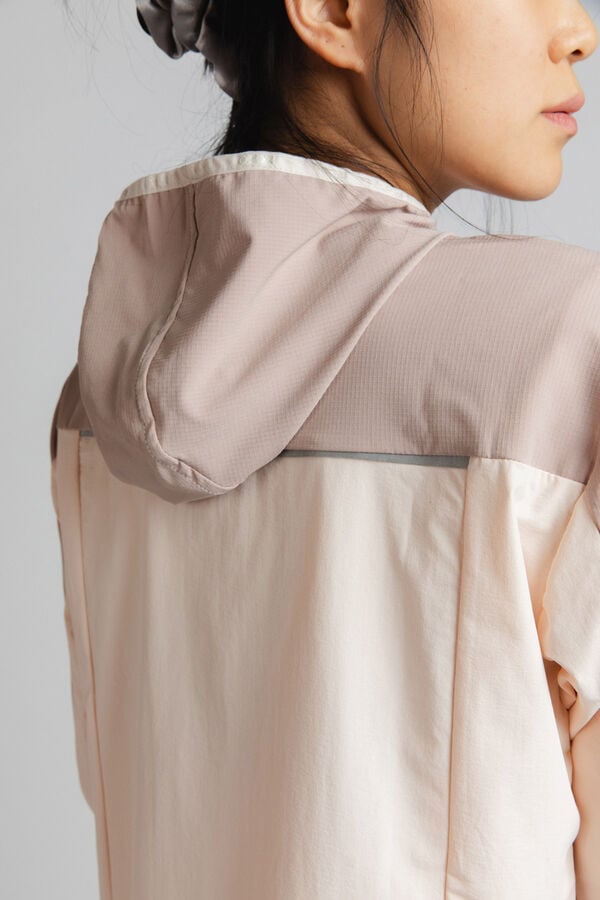 Izas Casaco leve com capuz rosa