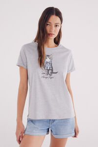 Springfield Camiseta gráfica