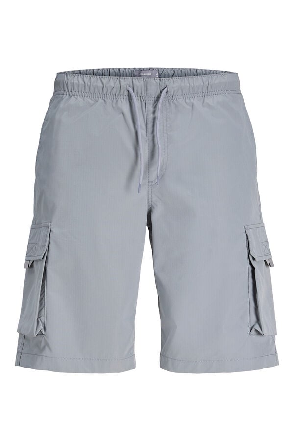 Jack & Jones Bermuda jogger cargo cinzento
