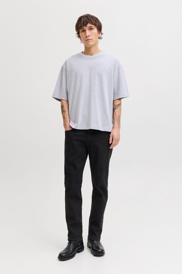 Jack & Jones Jeans regular cinco bolsos preto