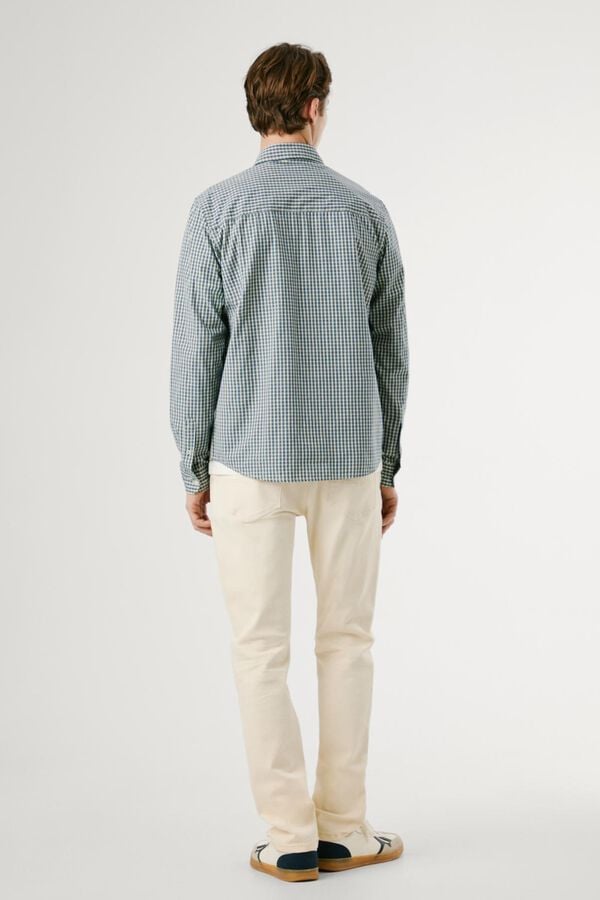 Pepe Jeans Regular Fit Plaid Shirt blue