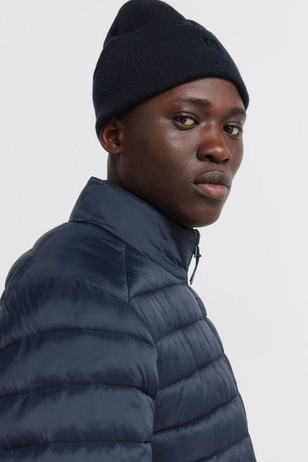 Springfield Casaco acolchoado azul