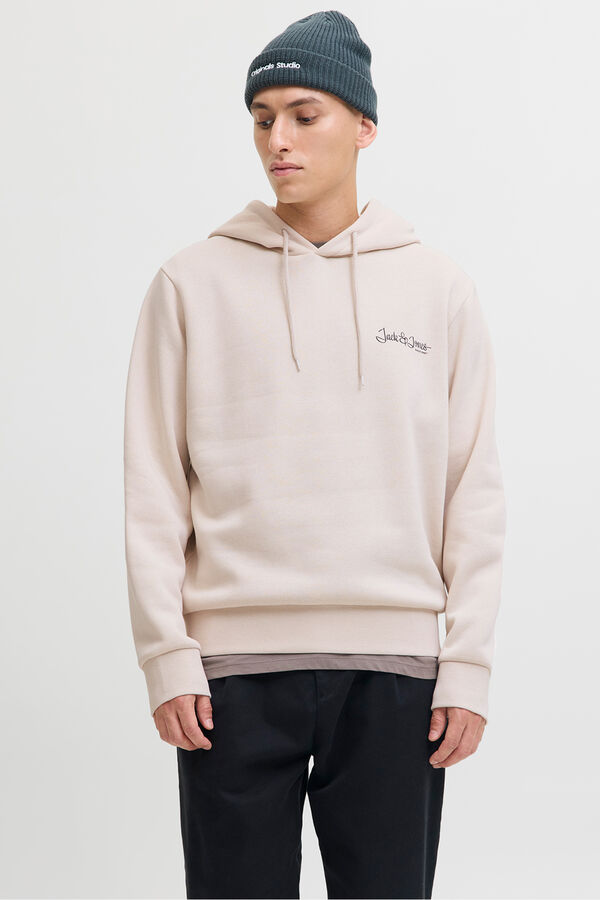 Jack & Jones sweatshirt e logo cinzento