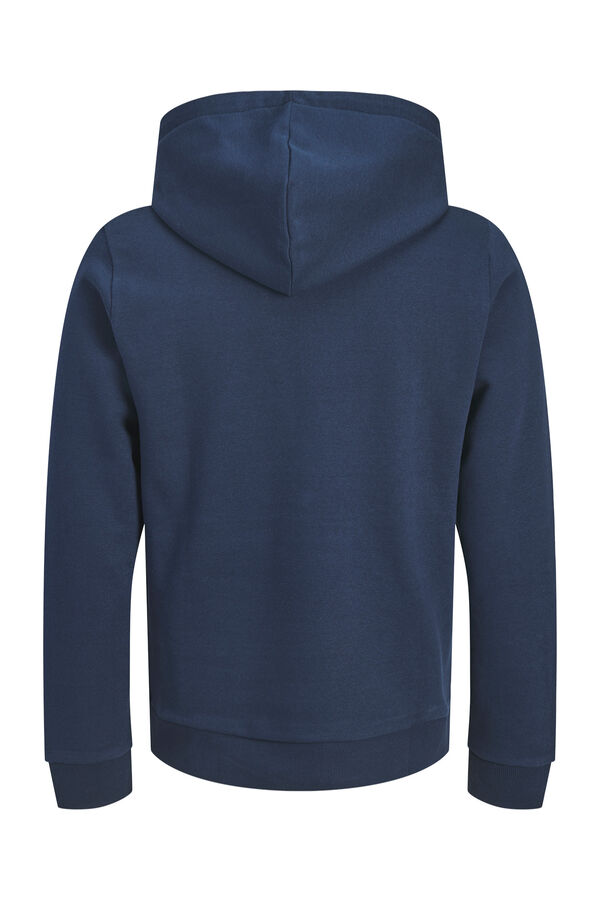 Jack & Jones Sweatshirt com capuz vintage azul