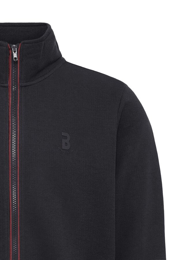 Blend PLUS Sweatshirt piqu&eacute; Plus preto