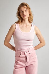 Springfield T-shirt sem mangas Lane rosa