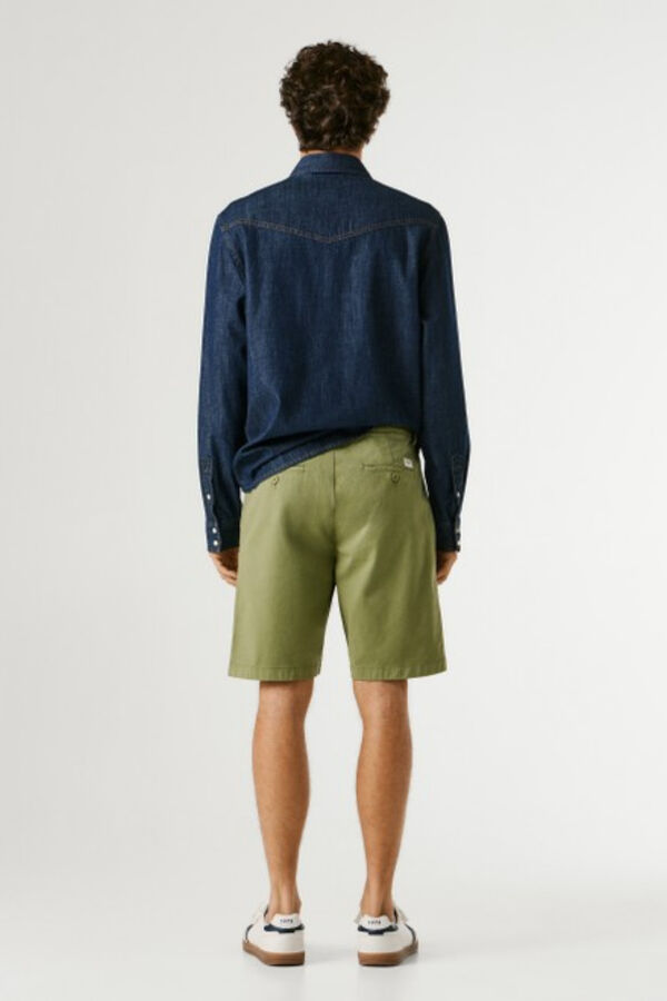 Pepe Jeans Cal&ccedil;&otilde;es chino Caqui escuro