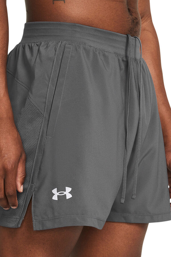 Under Armour shorts masculinos cinzento
