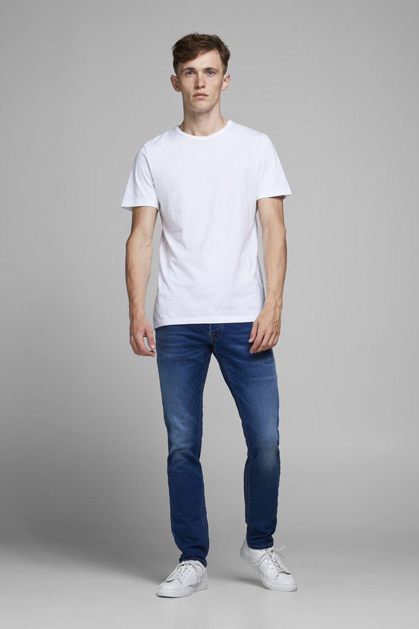 Jeans slim fit tapered Vaqueros de hombre Cortefiel