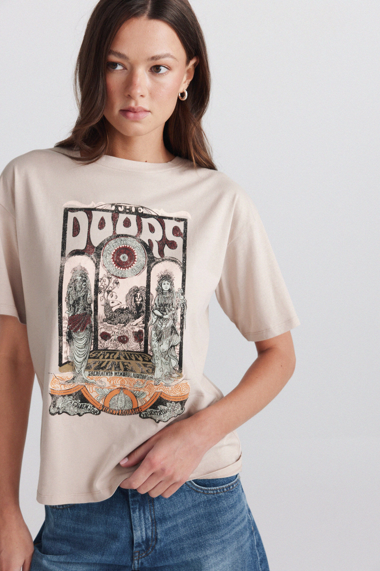 Springfield Camiseta manga corta dibujo