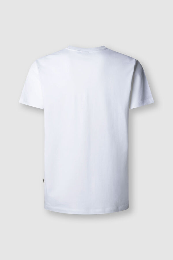 Pepe Jeans T-shirt manga curta branco