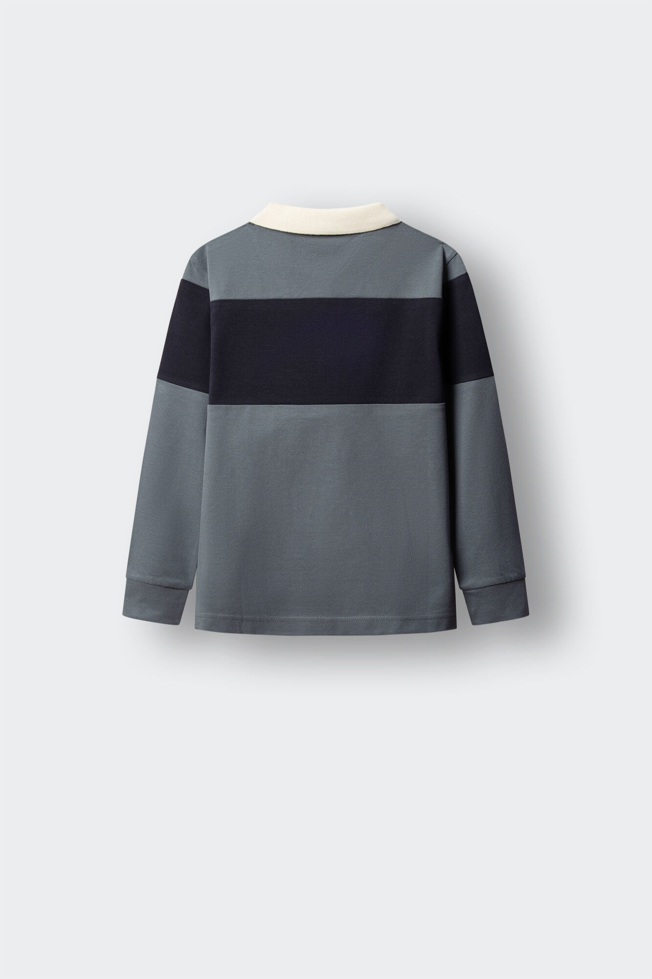 Springfield Kids Polo de manga comprida cortado e cosido para menino