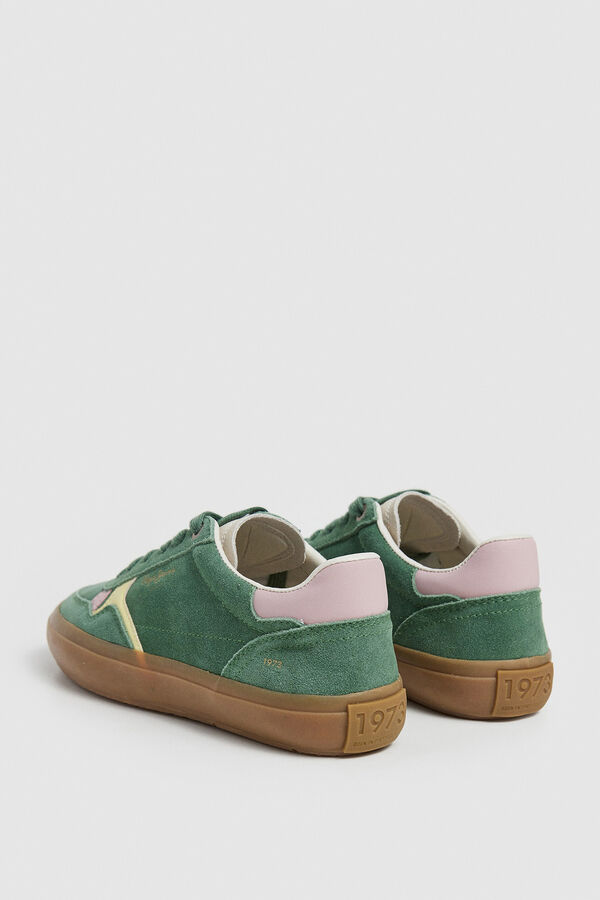 Springfield Travis Retro vulcanized sneaker  green